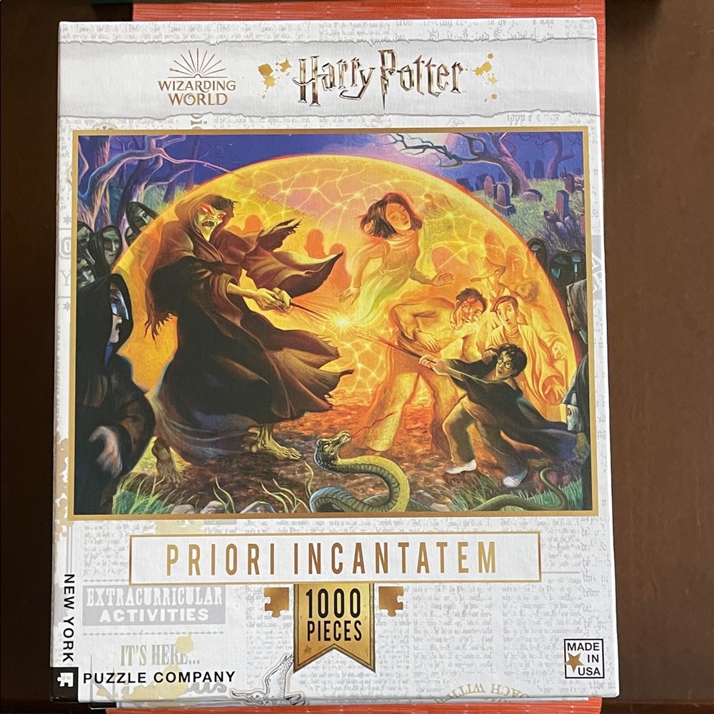 Harry Potter Priori Incantatem 1000-Piece Puzzle